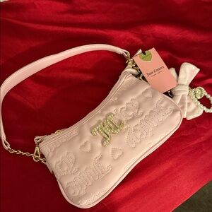Juicy Couture Light Pink lovely girl Shoulder Bag
